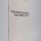 Finlandssvenska diktarröster 3 - pikkukuva 1