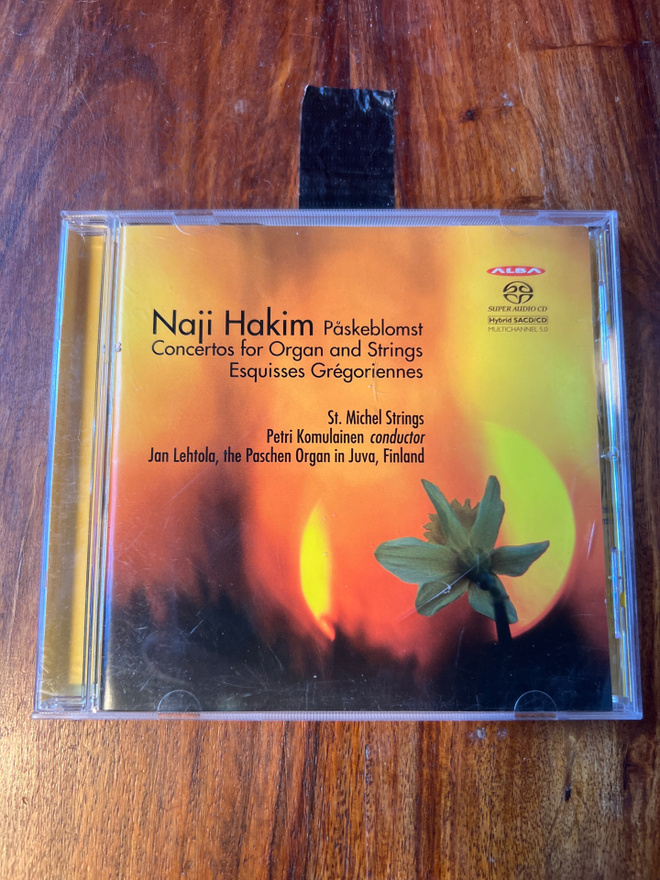 Naji Hakim - Concertos For Organ And Strings cd/sacd