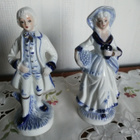 Posliiniset mies ja nainen figuurit - pikkukuva 1