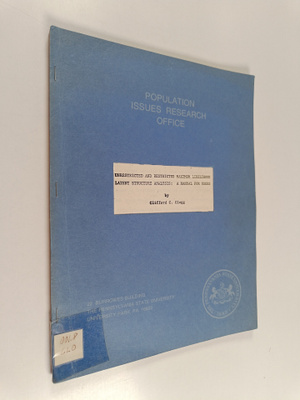 Clifford C. Clogg : Unrestricted and restricted maximum l...