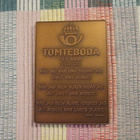 Tomteboda 5.5.1980 mitali. - pikkukuva 1