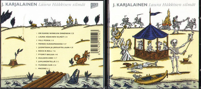 J. KARJALAINEN  . CD-LEVY . LAURA HÄKKISEN SILMÄT