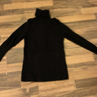 Musta ribbipoolo koko S Zara knit - pikkukuva 2