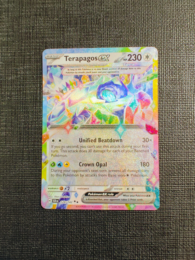 Terapagos ex 128/142 Ultra Rare