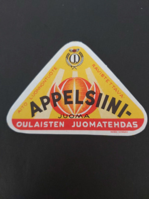 Oulaisten juomatehdas Appelsiinijuoma