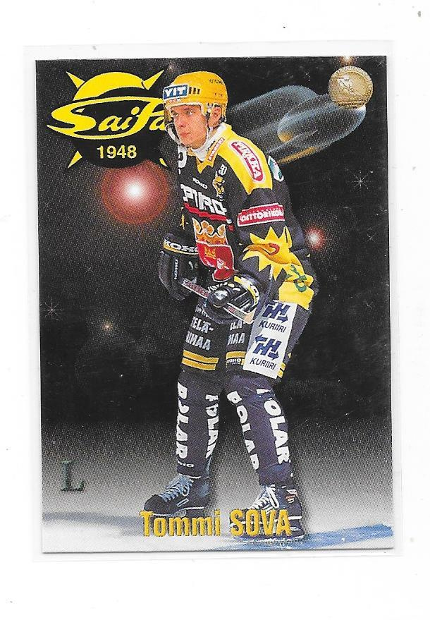 1998-99 Cardset #192 Tommi Sova  Saipa