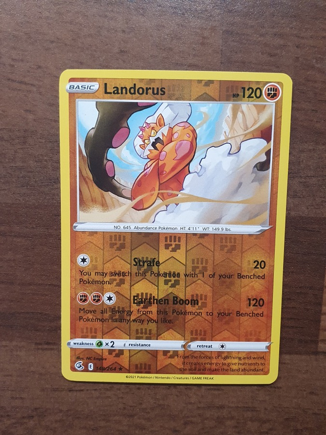 Pokemon Landorus 148/264 Reverse holo Rare