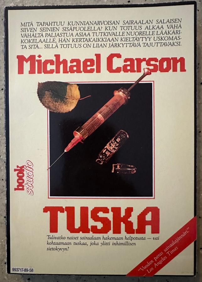 [Kirja] MICHAEL CARSON: TUSKA