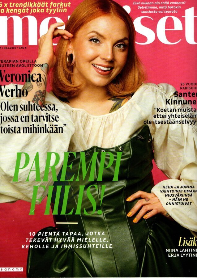 Me naiset n:o 31 2025 Veronica. Botox. Erja. Santeri.