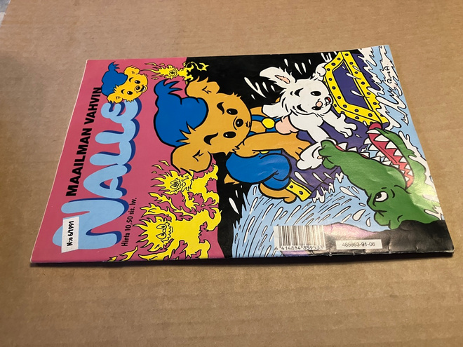 MAAILMAN VAHVIN NALLE 6/1991 HYVÄ