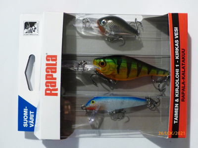 RAPALA KALATAKUU - TAIMEN & KIRJOLOHI 1 _ Kirkas vesi