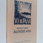 Aleksis Kivi : Yö ja päivä - pikkukuva 1