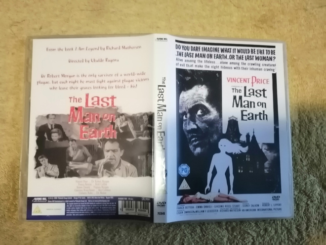 THE LAST MAN ON EARTH DVD