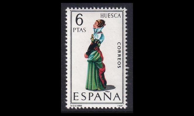 Espanja 1792 ** Kansanpukuja Huesca (1968)