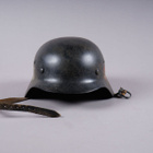 1220. Stahlhelm M40, Waffen-SS -kypärä, Saksa. - pikkukuva 3