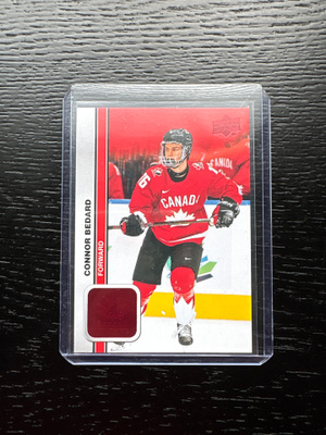 2023-24 UD Team Canada Juniors Red #8 Connor Bedard U20