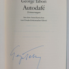 George Tabori : Autodafe - Erinnerungen (signeerattu) - pikkukuva 2