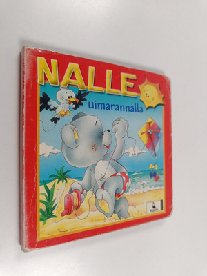 Nalle uimarannalla