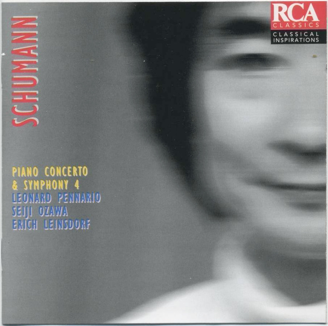SCHUMANN: Pianokonsertto op. 54 / 4. Sinfonia – RI CD 1996