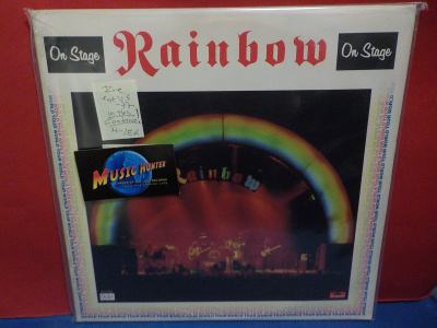 RAINBOW - ON STAGE 1ST U.S -77 M-/EX LP