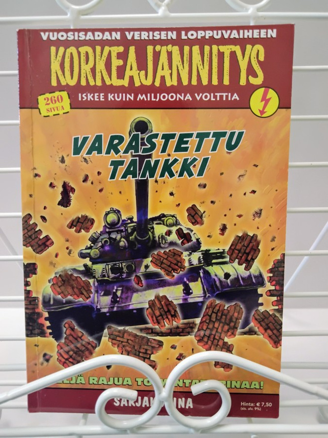 Korkeajännitys 6E 2012 Varastettu tankki