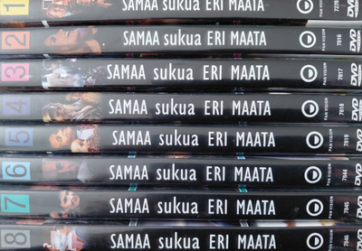 Samaa sukua eri maata koko sarja DVD