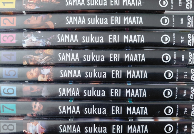 Samaa sukua eri maata koko sarja DVD