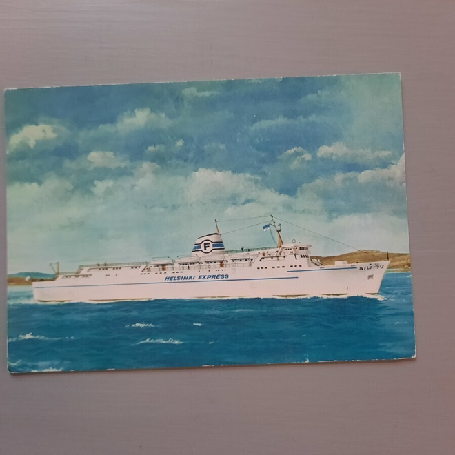PK laiva Helsinki Express * HKI-Slite-Karlsk-Rönne-Travem