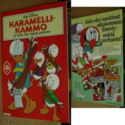 KARAMELLIKAMMO JA MUITA AKU ANKAN PARHAITA 1990 UUDENVEROINE