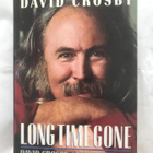 David Crosby: Long Time Gone, kirja, 1. painos, 1988, USA - pikkukuva 1