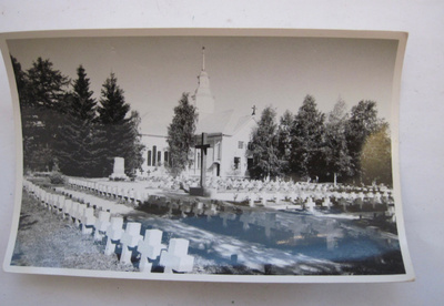VANHA Postikortti Pyhäsalmi 1950-l