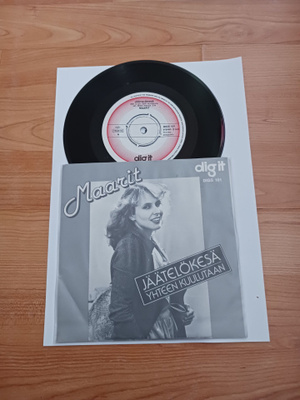 Maarit – Jäätelökesä 7" ps orig 1978 Pop Rock mint