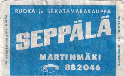 Martinmäki. Seppälä  s84