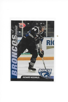 2011-12 Swift Current Broncos #24 Richard Nedomlel Tsekki