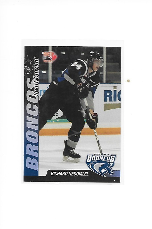 2011-12 Swift Current Broncos #24 Richard Nedomlel Tsekki