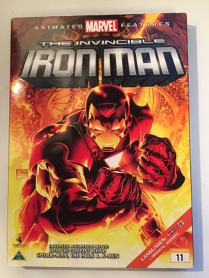 Invincible Iron Man (DVD) Marvel - Animaatio [2007]