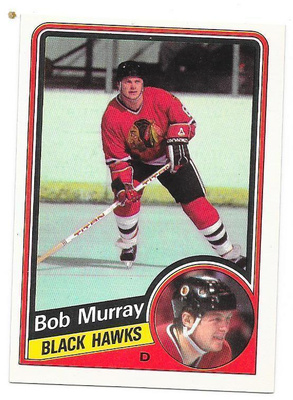 1984-85 OPC #41 Bob Murray Chicago Blackhawks