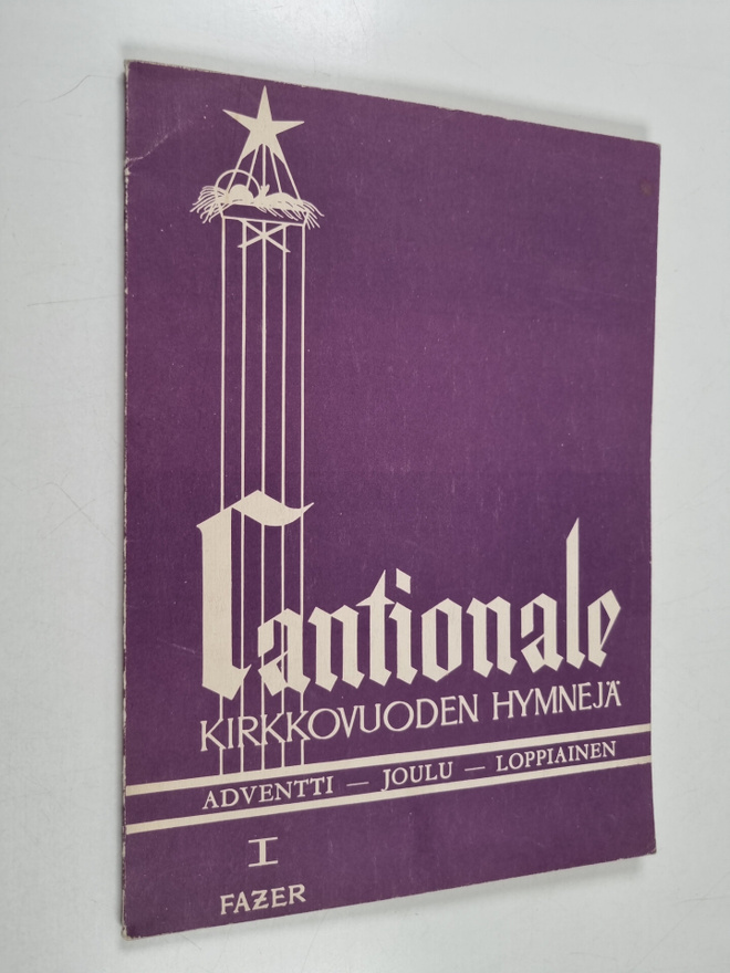 Harald Andersen : Cantionale ; Kirkkovuoden hymnejä 1 : A...