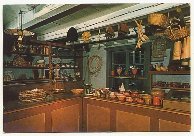 Turku Luostarinmäki kauppapuoti, kulkenut 1980