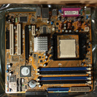 Socket 939 emolevy Asus A8V-VM, Asuksen tehdaskunnostama - pikkukuva 1