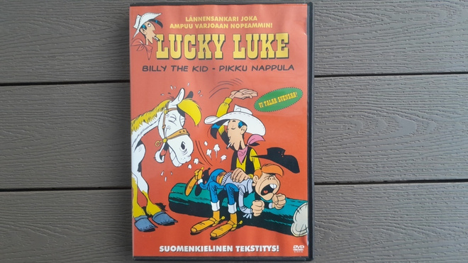 DVD: Lucky Luke - Billy The Kid - Pikku Nappula (?/2004)