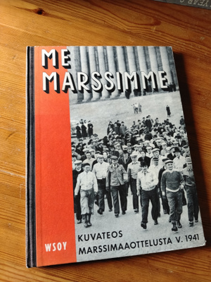 me marsimme kuvus marssimaaottelusta 1941