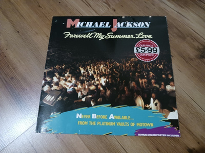Michael Jackson: Farewell My Summer Love LP