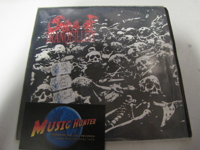 SEA OF TRANQUILLITY / NUM SKULL 7'' SPLIT JENKKI '95 PAINOS
