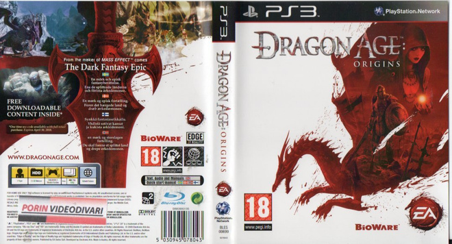 Dragon Age:Origins	(33 491)	k		PS3					fantasia seikkailu		1