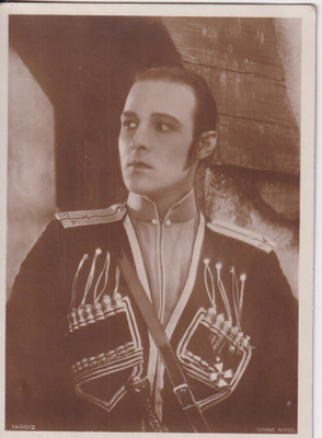 Rudolph Valentino, filmitähti . Star. e150