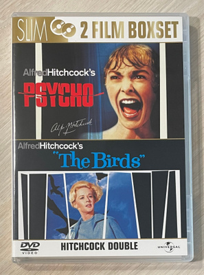 Alfred Hitchcock: PSYKO (1960) & LINNUT (1963) 2DVD