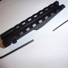 AK-47:n 100 mm Weaver-Picatinnykisko rautatähtäimen paikalle - pikkukuva 1