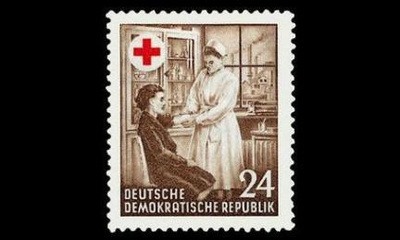 DDR 385 ** Punainen risti (1953)
