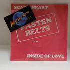 FASTEN BELTS - SCARY HEART / INSIDE OF LOVE M-/EX+ 7" - pikkukuva 1